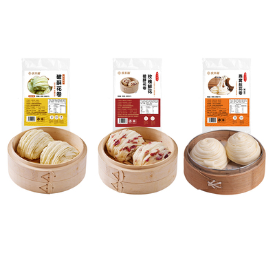 云南特产破酥包老面小笼包子花卷