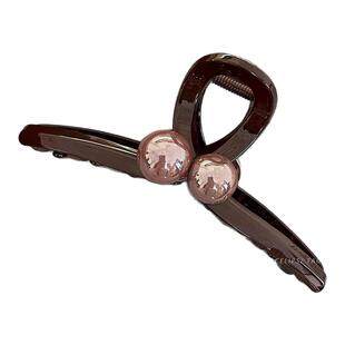 珍珠抓夹大号2025新款高级感鲨鱼夹发夹女后脑勺盘发夹子发饰头饰