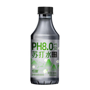 新茉莉苏打东水来整箱24瓶天然健康苏打水名碱性降酸0糖0脂同款