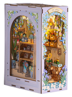 阳光花坊diy小屋立体积木
