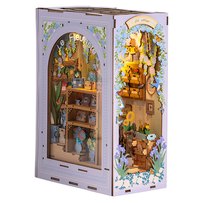 阳光花坊diy小屋立体积木