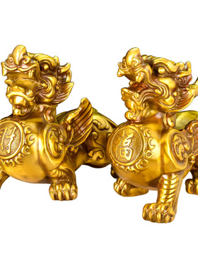 纯铜貔貅开业公司乔迁礼品摆件