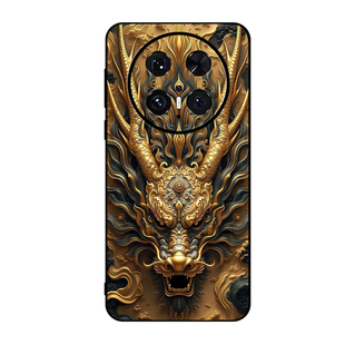 立体浮雕大金龙适用华为mate80手机壳mate70pro新款mate60个性男款mate50荣耀400pro高级感nova14pro全包防摔