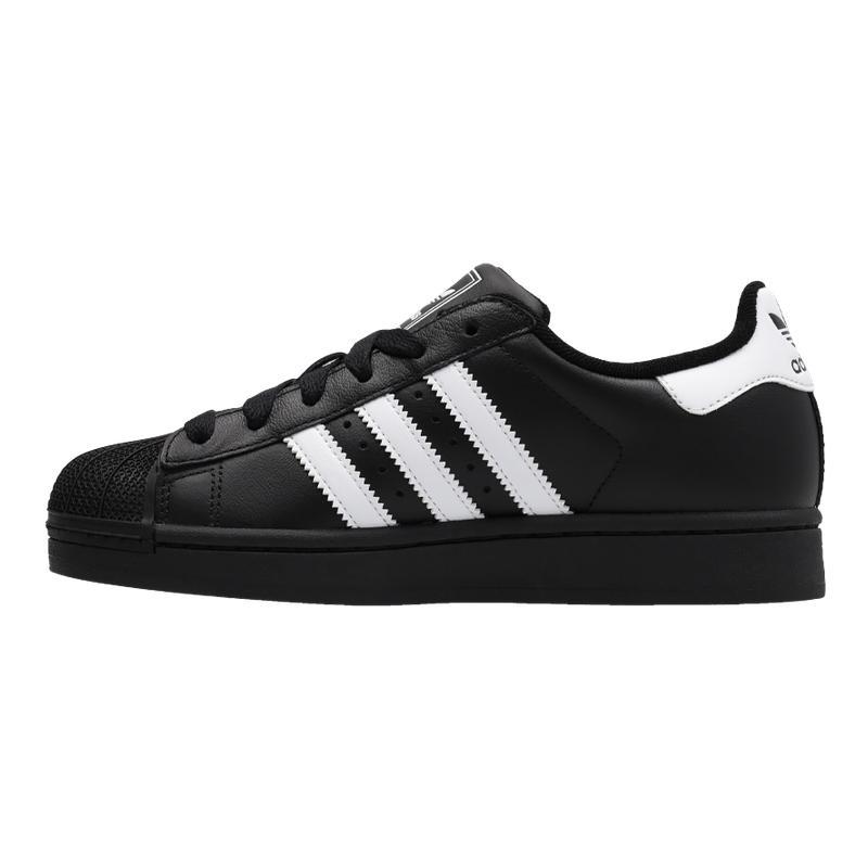 adidas/阿迪达斯Superstar2 经典贝壳头低帮黑白休闲板鞋JH9977