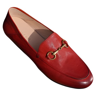 彭姐升级马衔扣复古马皮乐福鞋