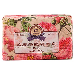 解忧公主玫瑰法式研磨皂精油养肤手工皂清洁沐浴洁面官方旗舰店