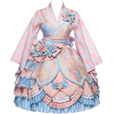 YUPBROLOLITA花嫁花魁大正风