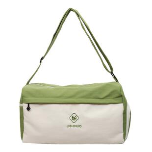 运动包女健身包大容量短途旅行包单肩包轻便行李收纳包男生斜挎包