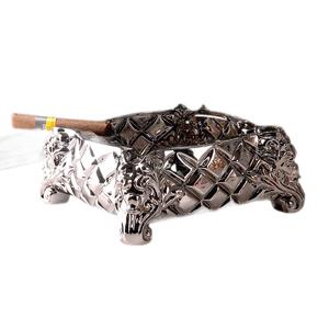 水晶玻璃大号烟灰缸欧式家用客厅烟灰缸雪茄烟碟个性办公室礼品