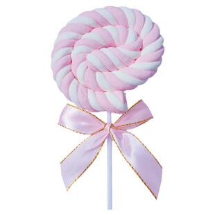 瑞诺棉花棒棒糖爱心形超大棉花糖表白儿童节软糖礼物糖果零食批发