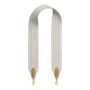 适用于爱马仕kelly伊芙琳包包单肩斜挎evelyne肩带编织窄帆布包带