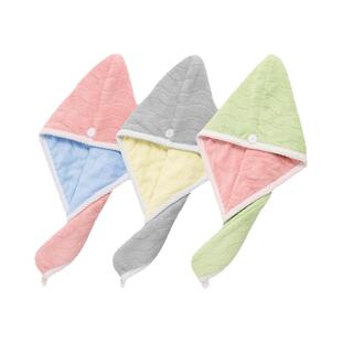 加厚干发帽子女超强吸水速干擦头发浴帽洗头包头发珊瑚绒干发毛巾