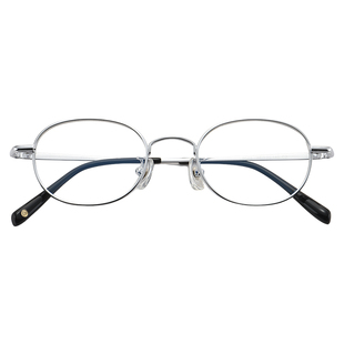菲尔渡边高度近视眼镜框男女款超轻小框配有度数钛架眼镜架9573