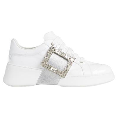 RV复古钻扣女鞋休闲鞋