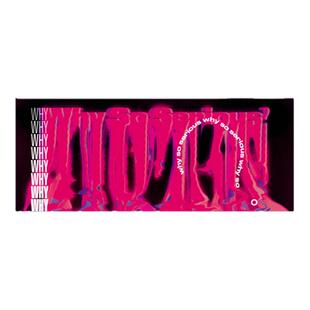 TLP反光车贴 why so serious融化效果严肃什么小丑名言平面贴纸