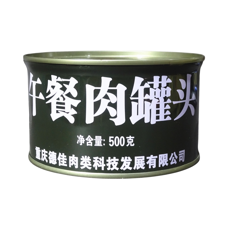 重庆赖记午餐肉罐头500g户外即食罐头火锅食材麻辣烫冒菜商用包邮