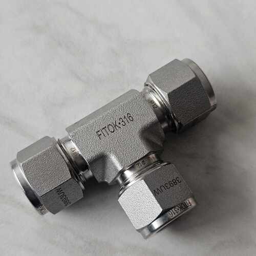 询价-FITOK飞托克SS-TTT-ML12卡套三通接头，316不
