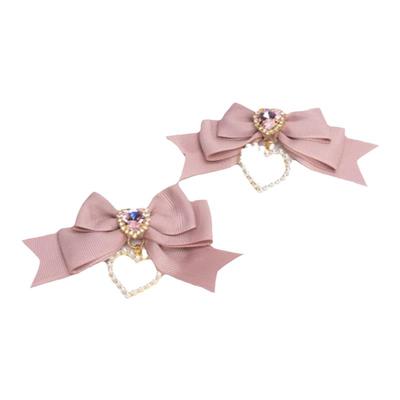 天蕾系量产型轻lo手作蝴蝶结发夹