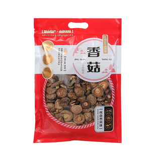 香菇干货包装袋子黑木耳茶树菇花菇笋干竹荪黄花菜松茸特产自封袋
