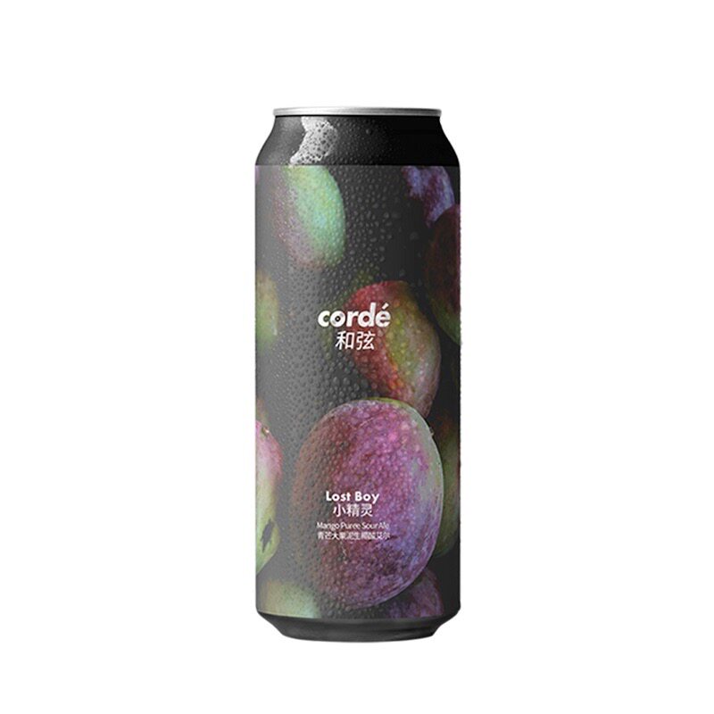 和弦精酿corde小精灵青芒大果泥流体酸艾尔果味啤酒女生微醺