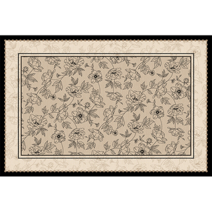 可拆洗地毯客厅法式复古中古风2026新款免洗可擦可机洗双层可拆卸