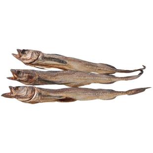 柴鱼干货500g淡干鳕鱼干财鱼干大棒鱼整条自晒无添加足干咸鱼干货