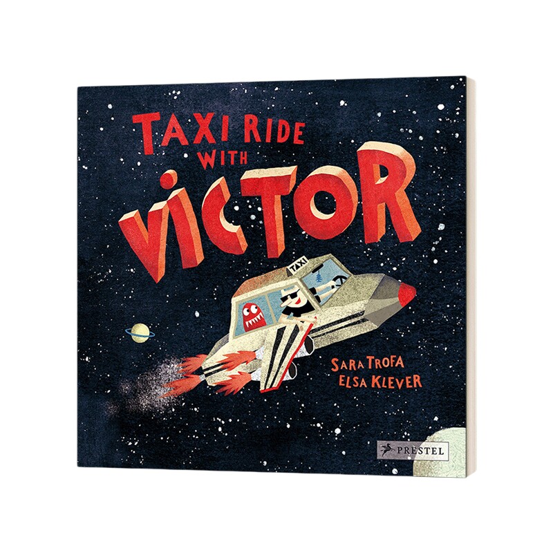 英文原版绘本 Taxi Ride with Victor 与维克多共乘出租车 精装 英文版 进口英语原版书籍
