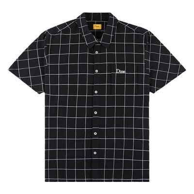 Dime刺绣Logo格纹口袋衬衫