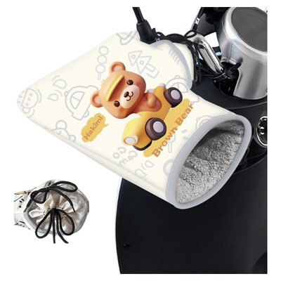 洛典秋冬手把套加绒加厚防水防寒