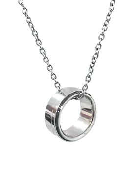 【自营】Calvin Klein军牌项链轻奢小众感吊坠锁骨链男女时尚搭配