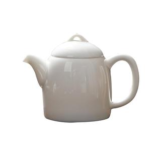 羊脂玉凤鸣秦权壶大小容量白瓷茶壶手工单壶带过滤中式功夫泡茶壶