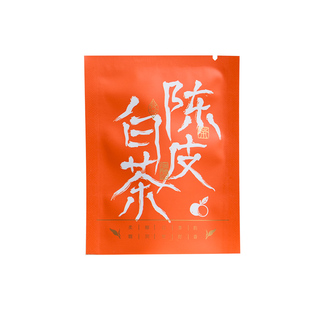 山河图陈皮白茶泡袋小方片茶叶小泡袋通用饼干茶小泡袋茶叶包装袋