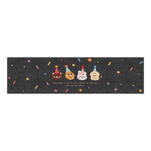 2026新款厨房地垫防滑防油吸水垫子门口耐脏脚垫家用免洗可擦地毯