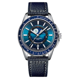 罗兰度正品男士全自动机械表夜光星期日历防水手表男款送礼