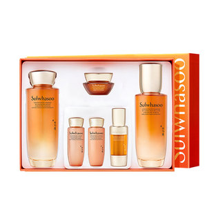 【官方正品】雪花秀人参水乳套装护肤品礼盒保湿紧致修护