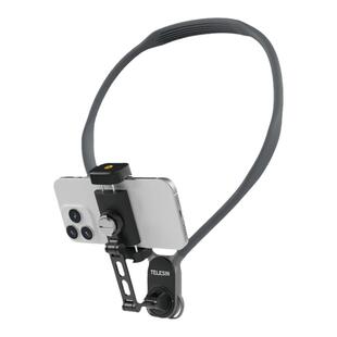 泰迅手机挂脖支架第一视角拍摄胸前固定脖挂支架手机直播骑行挂脖式拍摄支架防抖适用gopro13运动相机通用