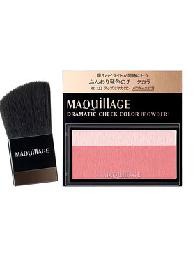 日本直邮资生堂MAQuillAGE心机彩妆高光腮红粉膏替换芯刷子