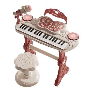 淘嘟嘟儿童电子琴入门可弹奏女孩子钢琴玩具乐器益智3岁6生日礼物