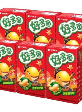 好丽友好多鱼脆香烧烤味新品上市