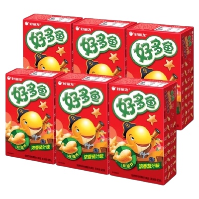 好丽友好多鱼脆香烧烤味新品上市