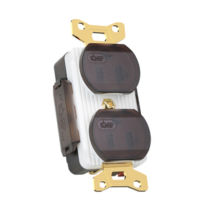 美标墙插电源插座芯20A镀金镀铑紫铜AudioBastion避震发烧级排插