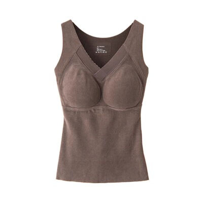 石墨烯保暖背心女冬季加绒厚发热