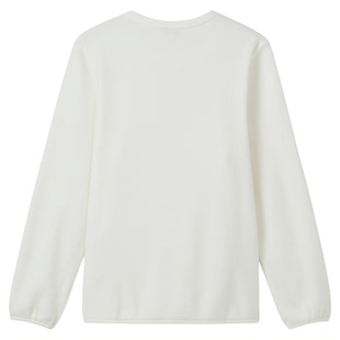 AIGLE艾高女士上衣Polartec保暖抓绒衣圆领套头衫内搭休闲打底衫