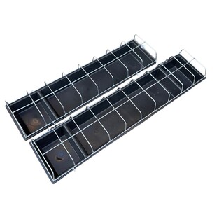 鸭鹅用鸡鸭食槽水槽长方形饲料槽子塑料饮喝喂鸡水盆养鸭产品鸡槽