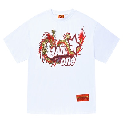 美式短袖短袖嘻哈大码