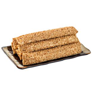 正宗老式芝麻糖河山东特产芝麻杆麦芽糖灶糖怀旧零食酥脆麻糖酥糖