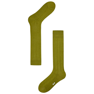 AR格雷系显瘦美腿西装袜黑色小腿袜女及膝压力长筒袜AlmondRocks