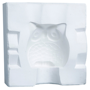 猫头鹰石膏模具陶艺注浆模具景德镇陶瓷倒浆模具可爱卡通动物模具