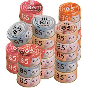 尾巴生活零食猫罐头85℃白肉汤罐