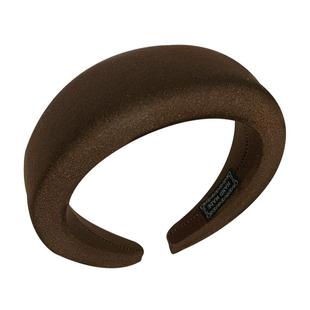 加厚海绵发箍秋冬复古红色头饰韩国洗脸增高颅顶头箍2025新款发卡